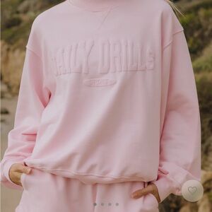 Daily Drills Cupid Sweatshirt Crewneck Monochrome